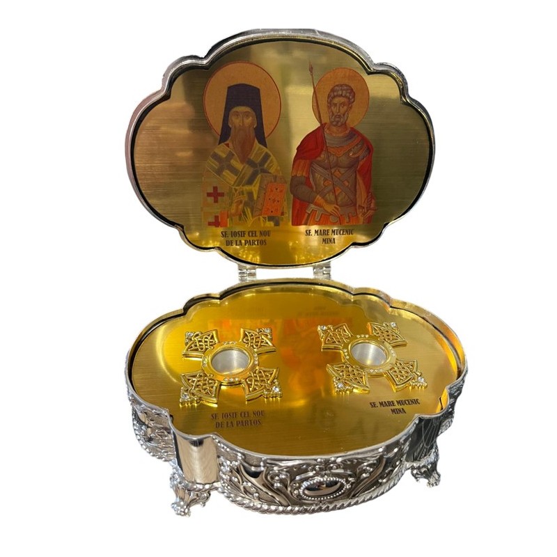 Caseta sfinte moaste cu 2 stelute