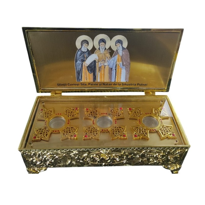 Caseta cu 3 stelute sfinte moaste