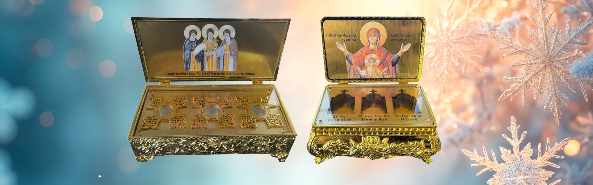 Casete sfinte moaste 